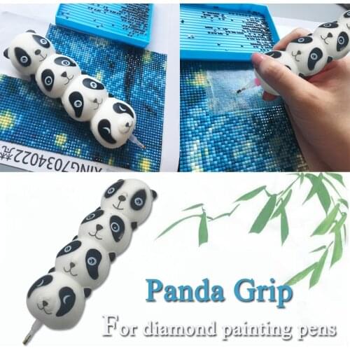 Diamond Painting Tools Point Drill Pen with Grip DIY 5D Diamond Painting Pens, Accessories Kits Ideal Gift for Adults