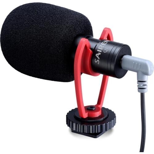 Condenser Microphone Wireless Microphone Vlog Video Mic VM-Q1 Q1 Broadcast-quality Electret Capacitive Microphone