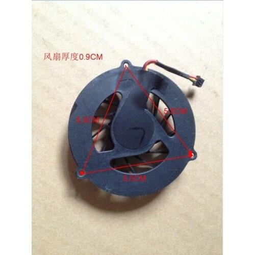 Worm gear circle fan refires 5.5cm thickness 0.9cm 3 line 5v 0.18a