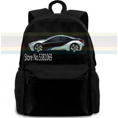 BMW car mens and womens student fashion style backpack