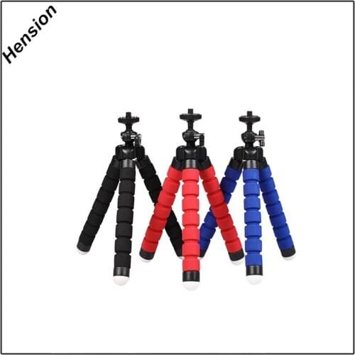 Mini Cute Portable Flexible Octopus Tripod Camera Holder Bracket For Mobile Phone GoPro Camera