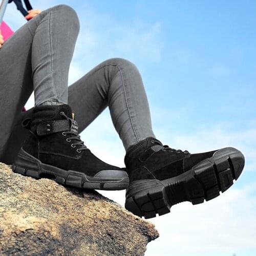 Mens Hightop Shoes Zapatillas Invierno Hombre Mens Shoes Classic Winter For Men Hightop Sneakers Mens Leather Boots Casual