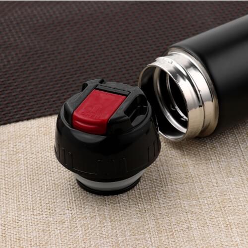 Plastic Travel Vaccum Bottle Cover Leakproof Thermal Cup Lid Flask Pot Stopper Cover Bullet Insulated Bottle Cap Cup Accessories