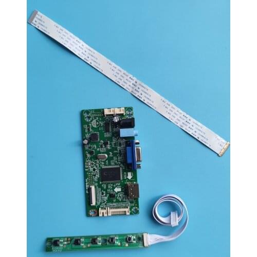 For B140XTN02.A/6/1/B Controller board LCD LED EDP 1366×768 monitor DRIVER 14" SCREEN EDP HDMI-compatible 30Pin KIT VGA