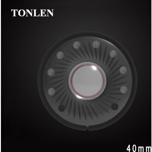 TONLEN Subwoofer Headphone Speakers Accessories 40mm Headset Speaker Full Frequency Bass Headphone Speakers Unit 10pcs/100pcs