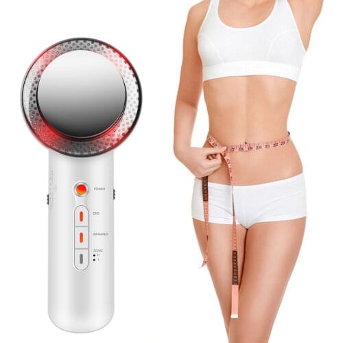 Ultrasonic Fat Cavitation Slimming Machine EMS Body Massager with Fat Burn Slim Cream Gel Anti Cellulite Set Health and Beauty