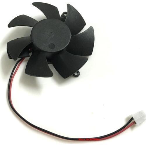 DF0501012SEE2C 47mm DC 12v Computer radiator VGA Cooler Fan For nVIDIA Geforce GT220 GTS210 Graphics Video Card cooling