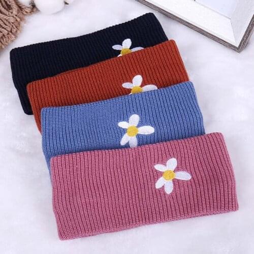 2021 Florarl Headband Women Solid Colors Wide Turban Cotton Sport Yoga Hairband Head Wrap Hair Accessories ободок для волос