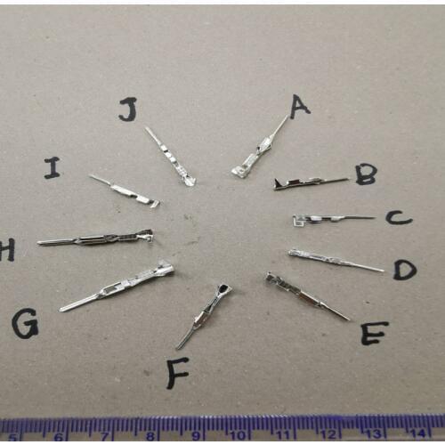 10pcs Automotive terminal block large medium and small policy male pin amplifier plug terminal