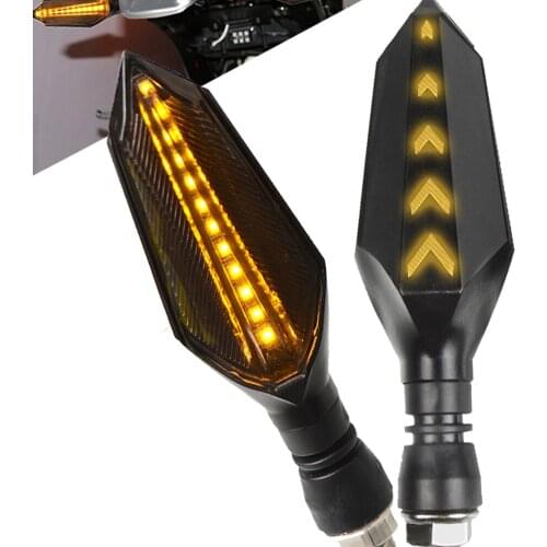 2/4Pcs Motorcycle LED Signal Turn Light Direction Lamp Decorative Motorbike Lights Daytime Running Light Motorcycle Accessories