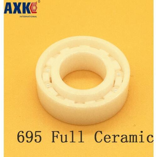 2019 Limited Rolamentos Axk 695 Full Ceramic Bearing ( 1 Pc ) 5*13*4 Mm Zro2 Material 695ce All Zirconia 619/5 Ball Bearings