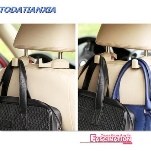 2020 New Car Back Seat Headrest Hanger Holder Hooks Clips For bmw e46 vw tiguan 2017 audi a3 8v vw polo citroen c3 opel astra j