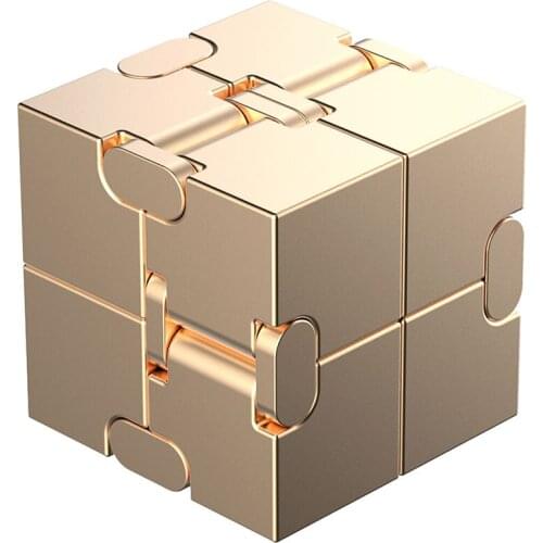 2021 Infinite Cube New Trend Magic Cube Office Flip Cubic Puzzle Stop Relieve Stress Autism Toys Creative Toys for Kids Adults