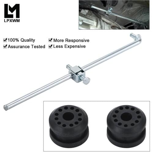 4x4 Transfer Case Shifter Control Linkage & Grommet Bushings For Dodge Ram 2002-2005 52105555AA 68078974AA PDG04