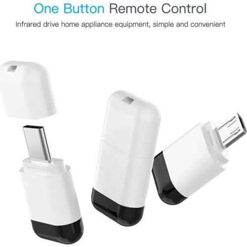 Type C Micro USB Lightning For IPhone Interface Smart App Control Mobile Phone Remote Control Appliances Adapter For TV TV BOX