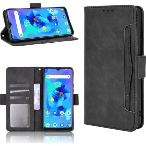 For Umidigi A7 Case Premium Leather Wallet Leather Flip Multi-card slot Cover For Umidigi A7 Pro A7Pro A 7 Case