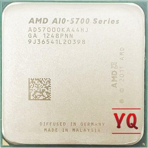 AMD A10 5700 A10 5700k 3.4 GHz Socket FM2 Quad-Core CPU AD5700OKA44HJ