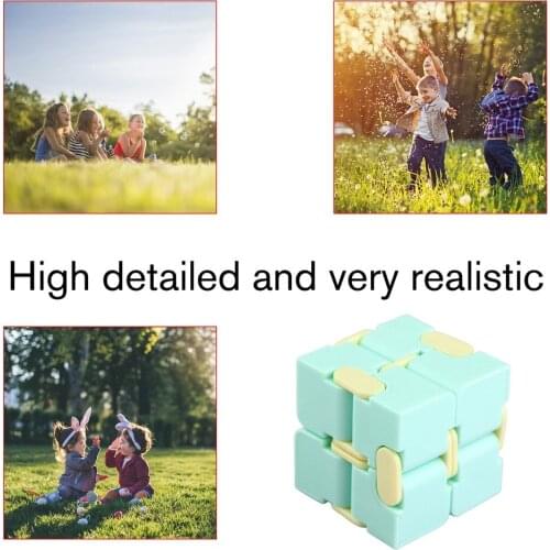 Fidget toys Childrens Fingertips Decompress Portable Lightweight Magic Square Antistress toys infinity cube Puzzle sensory toys