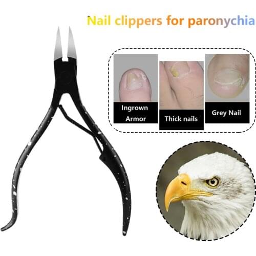 Nail Groove Special Nail Scissors Oblique Mouth Nail Art Heavy-duty Thick Toe Pliers Paronychia Nail Clippers Nail Tools TSLM2