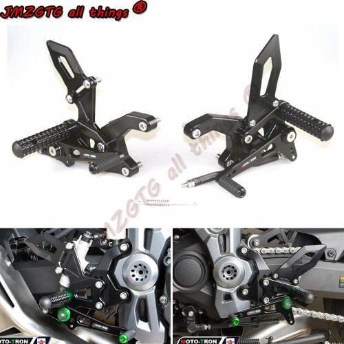 Motorcycle CNC Adjustable Foot Rset For KAWASAKI Z900 2017-2018-2019-2020 Racing Front pedal