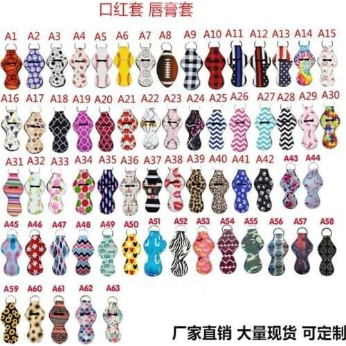Lipstick Cover Lipstick Set Hand Sanitizer Set Key Chain Foreign Trade Hot Diving Material Para Colgar Las Llaves key hook