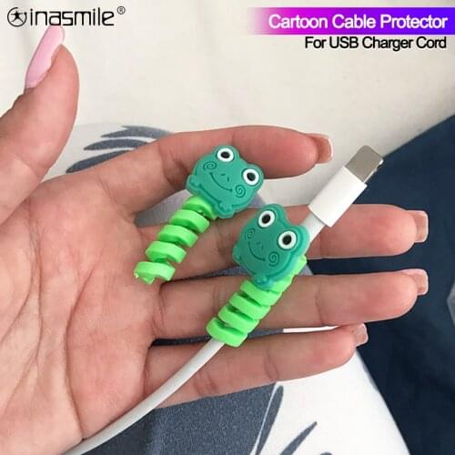 Cable organizer Cord management For USB Charger Cable holder Ties cable winder Clip For Mouse Phones Charging Cable Protector