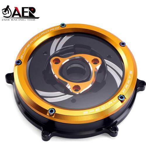 JAER CNC Clutch Pressure Plate with Spring Retainer Ring for Ducati 1299 Panigale PanigaleS 2015-2017 959 Panigale 2016-2019
