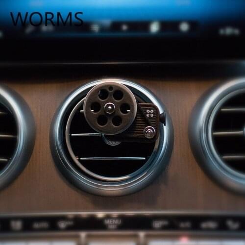 Projector, aromatherapy, antique wood grain, car air conditioner, air outlet, perfume, fresh and light fragrance. car decor