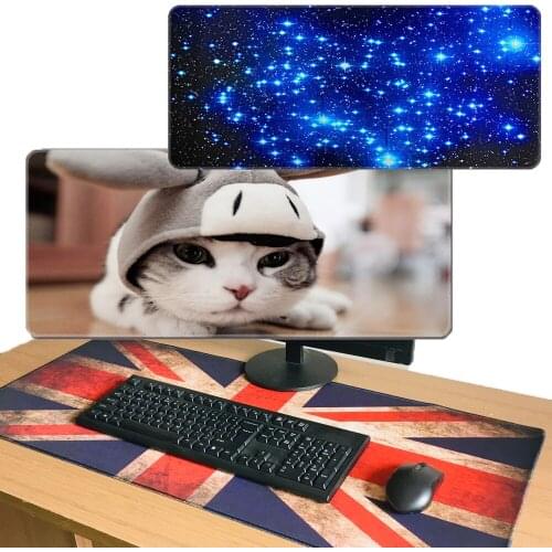 Rubber Anti-slip Slim Gaming Mousepad Play Pad For Overwatch World Of Warcraft CS GO Large Extend 900x400x2mm Desk Home Mice Mat