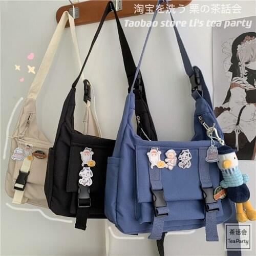 Women Bag Retro Handbags Soft Canvas Massenger Pack Large Capacity Women Shopping Bag Casual Hasp Ladies Shoulder Tote Bags