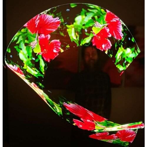 LED pixel POI ,2*80 pixels,2 sticks,len 47CM,super brightness club stick,DIY programmable poi