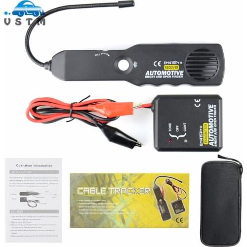 Automotive Open Short Circuit Finder Tester EM415PRO Cable Wire Tracker Car Repair Tool DC 6-42V Electrical Circuit Tester
