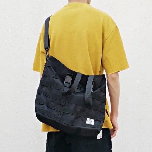 Large Capacity Crossbody Bag Multifunction Nylon Shoulder Bag For Men Travel Bags Male Trend Brand Handbags