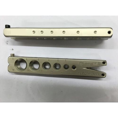 Tube strip VFT-808 Expander clamp, pipe expander clamping die copper pipe clamping splint hole metric inch system