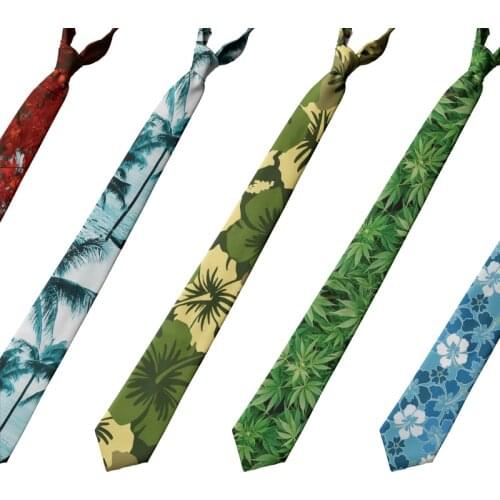 Arti Floral Printing Necktie Unisex Women Art Leaf Flower Casual 8cm Slim Mens Necktie Quality Party Wedding Matching Necktie