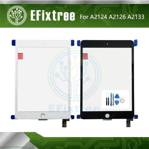 AA+ Original Display Touch Screen Panel Glass For iPad Mini 5 Gen min5 5th 5 A2124 A2126 A2133 LCD Panel Digitizer Black White