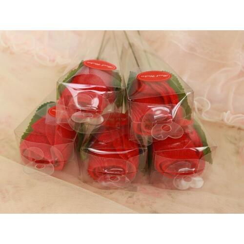 Futon 20x20cm Gift Towel red rose Microfiber Washcloth Wedding Gift Color Wholesale 10 pcs