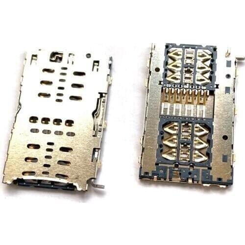 5pcs For Xiaomi Mi Pocophone F1 SIM Card Reader Tray connector socket Slot Holder