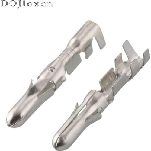 50 Pcs 3.5 MM Brass Tinned Automotive Wiring Terminal Car Tyco Cable Male Connector DJ212A-3.5B 925713-1 G152