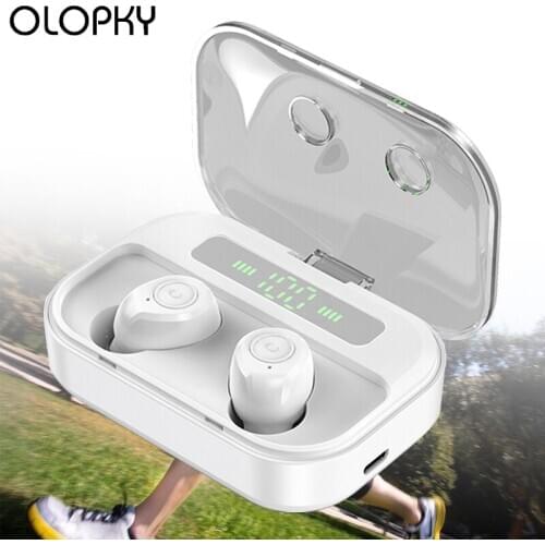 Wireless Headphones Bluetooth 5.0 TWS Headset HIFI Mini In-ear Sports Running stereo Earphone Support iOS/Android Phones HD Call