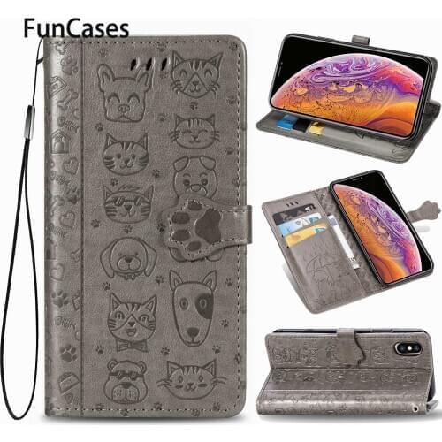 Smart Phone Covers For iPhone 11 Pro Cute Kitten Coques iPhone 11 Pro 5.8" 2019 XS Max 6S XR 8 7 6 Plus X Wallet Flip Case