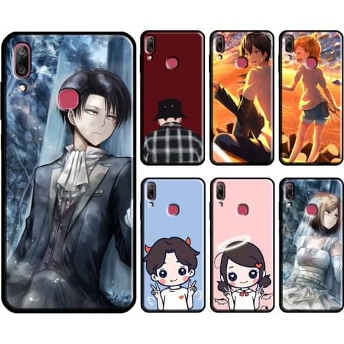 Lovers Girls Bff Best Friends Forever For Huawei Y5P Y6P Y7A 2020 Y9S Y3 Y5 Y6 Y7 Y9 2019 2018 2017 Nova 3 2 i 5T Phone Cover