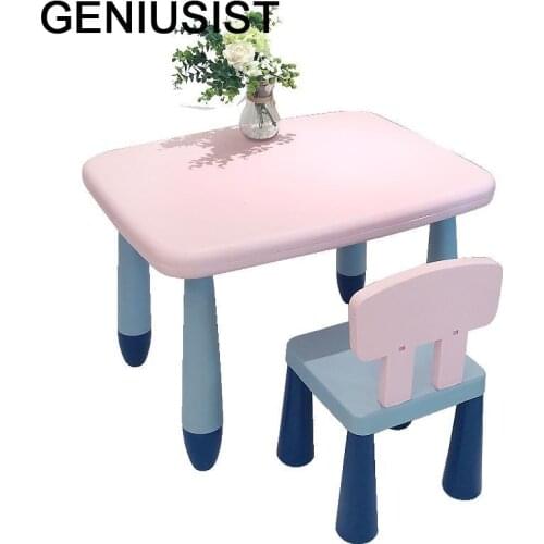 Pour Cocuk Masasi Avec Chaise Mesinha Tavolo Per Bambini Plastic Kindergarten Mesa Infantil Kinder Enfant Study Kids Table