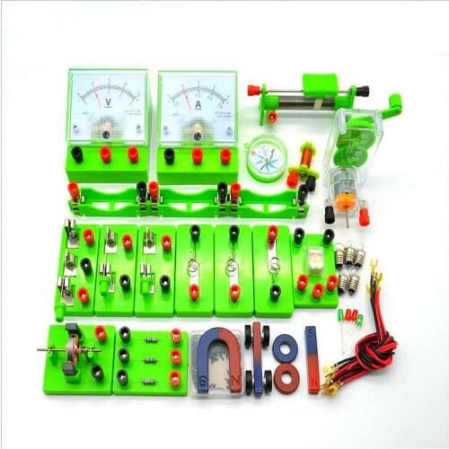 Electrical experiment box Basic Edition junior high school physics electromagnetism experiment box