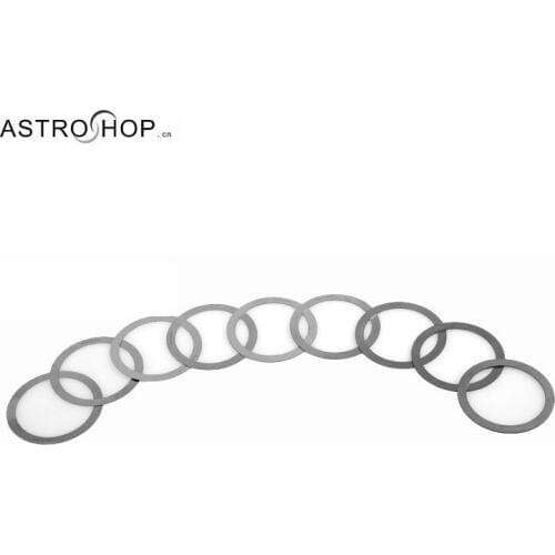 Hercules S8282 M54 Flange Piece 0.1-1MM 9PCS Stainless Steel Flange Gasket Astronomical Deep Space Photography