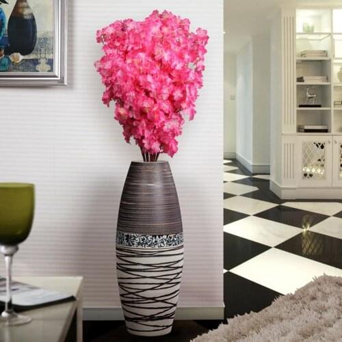 1Pc 3 Branches Artificial Cherry Blossom Flower Bouquet Wedding Christmas/Halloween Decoration Natural Dried Flowers