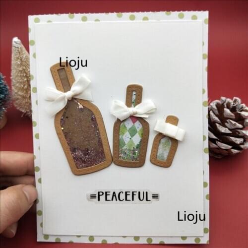 Drifting bottle Metal Cutting Dies Scrapbooking New 2020 DIY Scrapbooking photo album Decorative Embossing DIY Paper