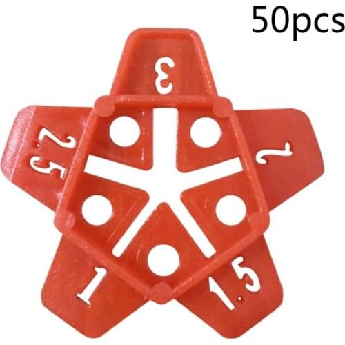 Reusable Floor Tile Leveling Locator Seam Tool Tile Cross Tile Leveling System Leveler Locator Spacers 85DA