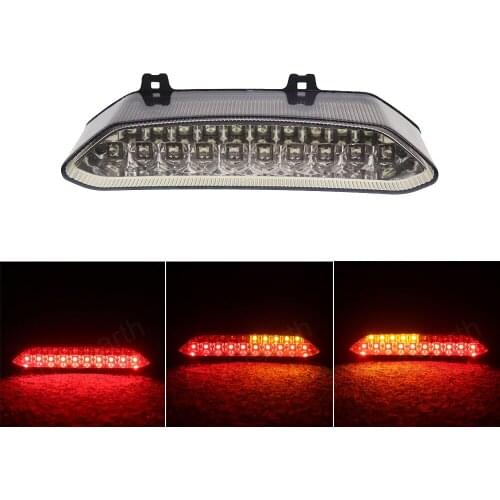 Motorcycle Rear Taillight Tail Brake Turn Signals Integrated LED Light Lamp Smoke For YAMAHA YZF R1 YZFR1 YZF-R1 2002 2003 02 03