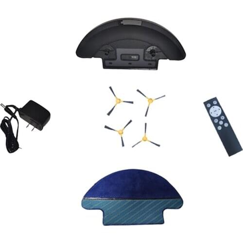 Applicable to the BX-5 intelligent sweeping robot, pure accessories, washable vacuum cleaner wipes*1, water tank*1, remote contr